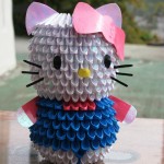 Hello Kitty 3d Origami by Jaxster