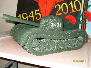 3D Origami Tank